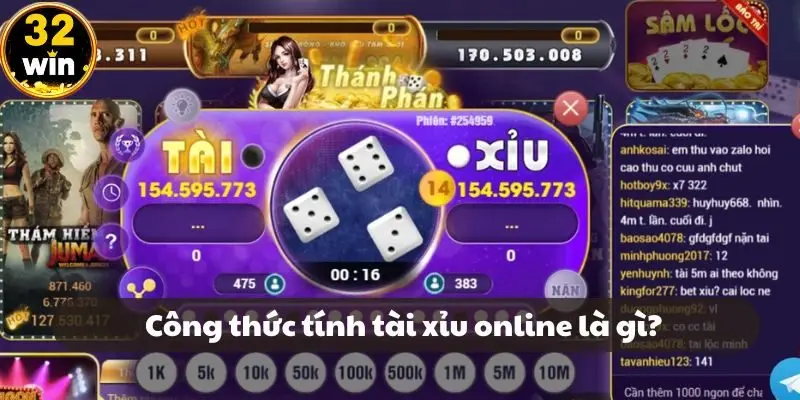 Sơ lược về công thức tính tài xỉu online 