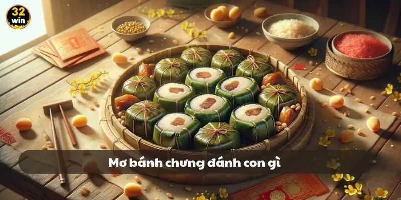 Mơ bánh chưng đánh con gì? Giải mã giấc mơ