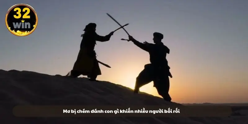 Mơ bị chém đánh con gì khiến nhiều người bối rối