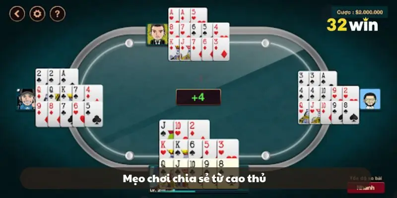 Mẹo chơi chia sẻ từ cao thủ Mẹo chơi chia sẻ từ cao thủ